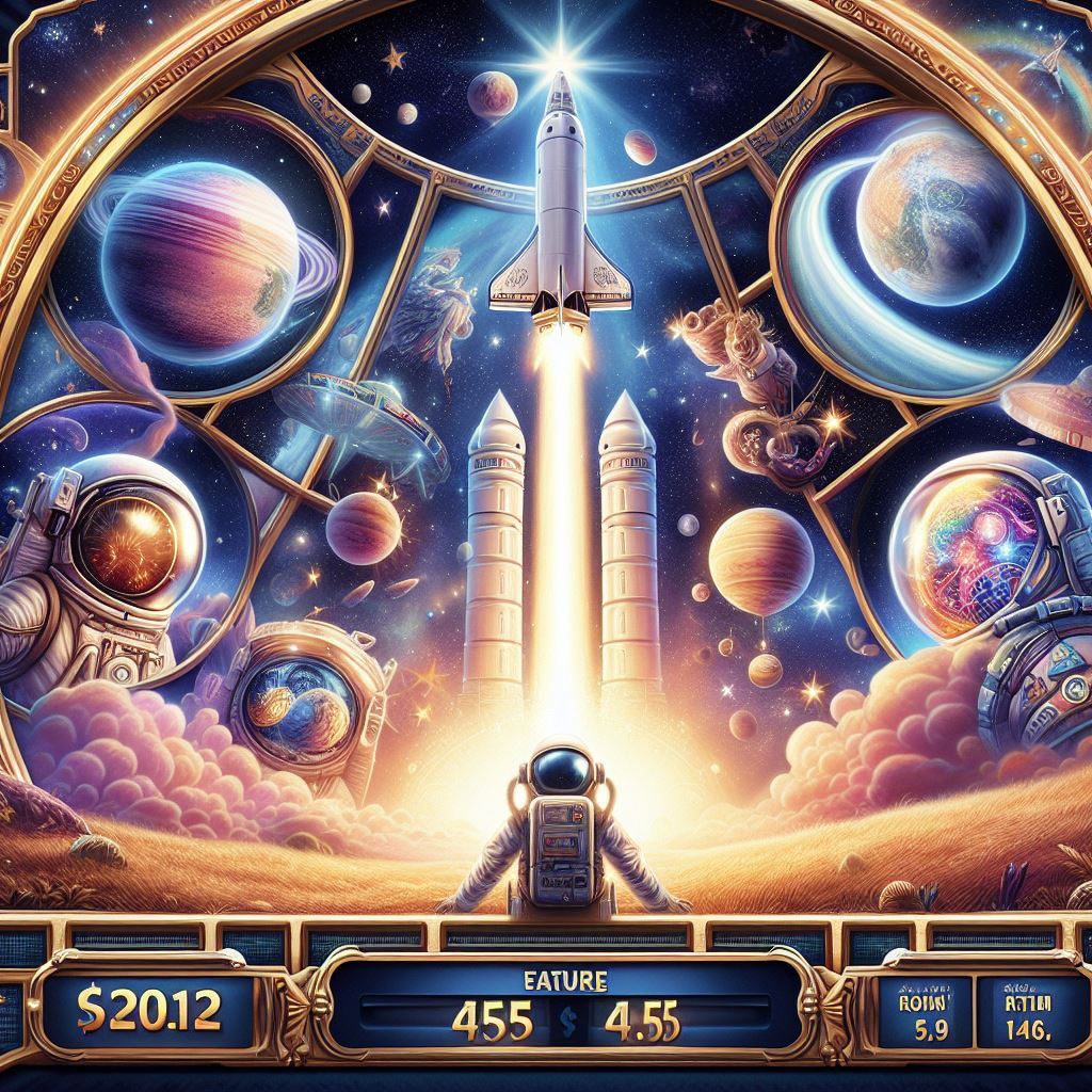 Embark on a Cosmic Adventure in this slot game, featuring 5 stellar features for astronomical wins in the vast expanse of space.