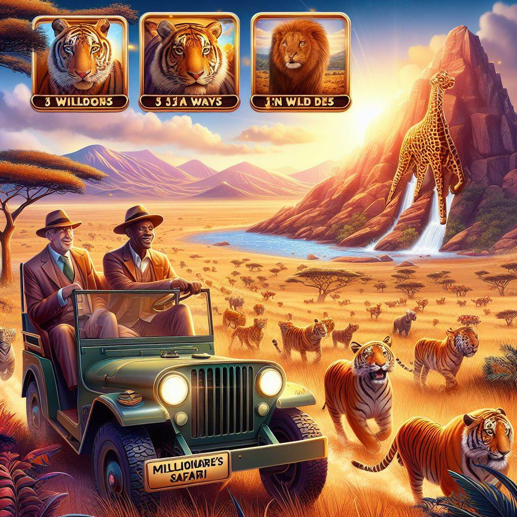 Embark on a Millionaire's Safari with Mega Moolah and explore the 3 wild ways this iconic slot pays out. Witness the thrilling journey through the savannah as you chase life-changing jackpots