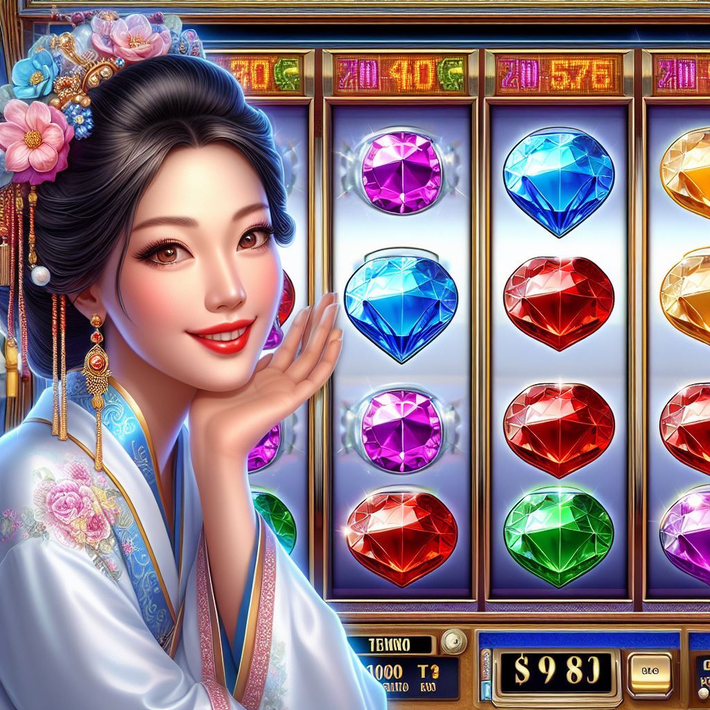4 Gems in the Wheel of Fortune Slot